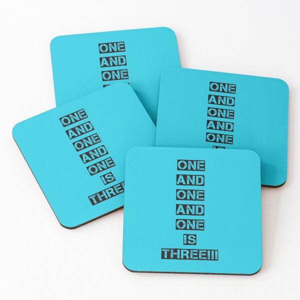 Item preview, One and one and one is three! designed and sold by QuotesDogma.