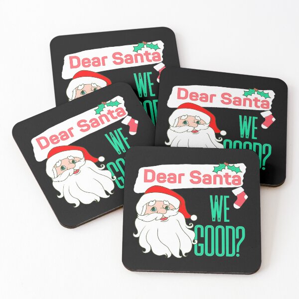 Item preview, Dear Santa we good naughty list for christmas designed and sold by Tecnofa.