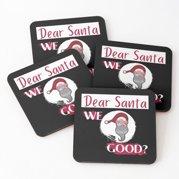 Item preview, Dear Santa we good naughty list for christmas designed and sold by Tecnofa.