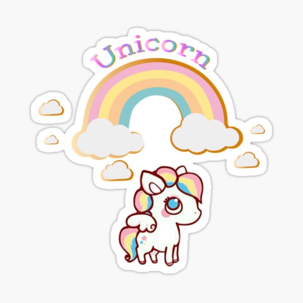 Unicorn i love them Sticker
