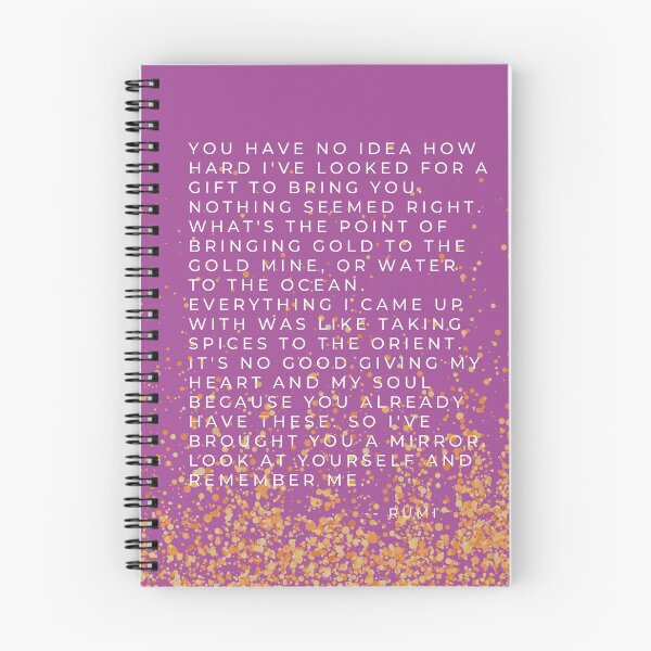 Item preview, A Gift to Bring You by Rumi in Purple Poetry Art by Christie Olstad designed and sold by Christie Olstad.