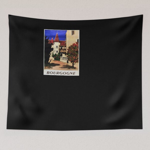 Item preview, retro iconic Bourgogne designed and sold by CorasPosters.