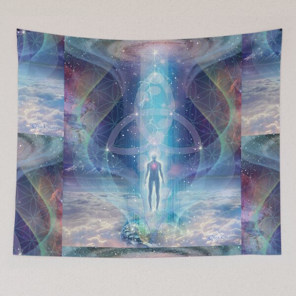 Item preview, "A Spark of the Creator!” -   Trinity-  Sacred Geometry  designed and sold by art-by-angels.