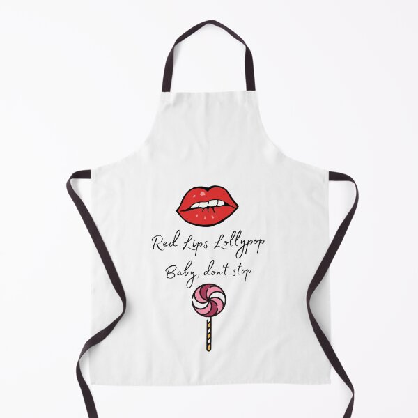 Item preview, Red Lips Lollipop Quote designed and sold by Pandoras-Boxx.