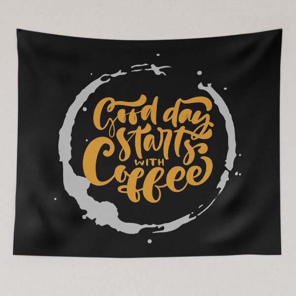 Item preview, Good Day Start with Coffee designed and sold by shirtdan.