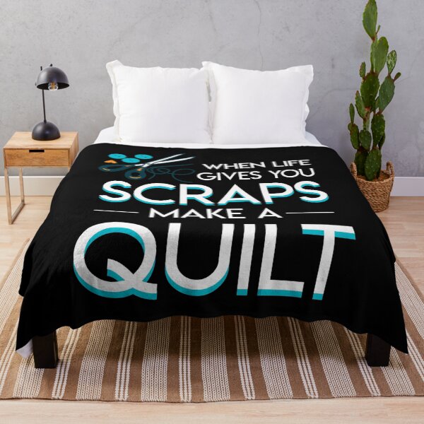 Item preview, When Life Gives You Scraps Make Quilting designed and sold by Charles Brian.