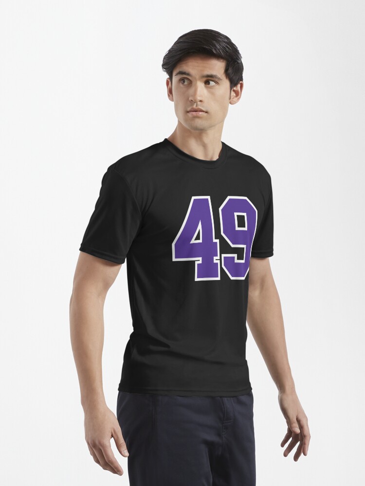 Sports Jersey Number Forty-Nine 49 Hoodie T-Shirt