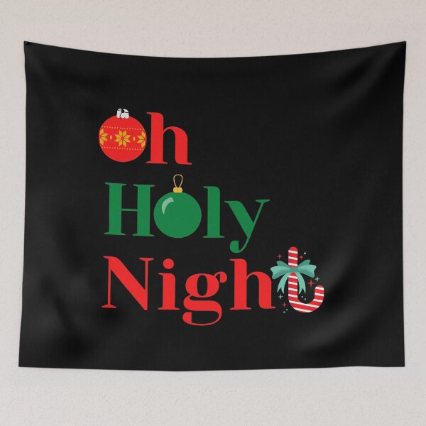 Item preview, Oh holy night artistic illustration designed and sold by Dankio.