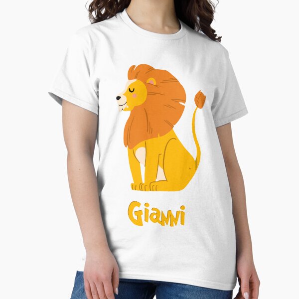 Item preview, Gianni Lion Baby Boy Wild Animal Name designed and sold by HelloFromAja.