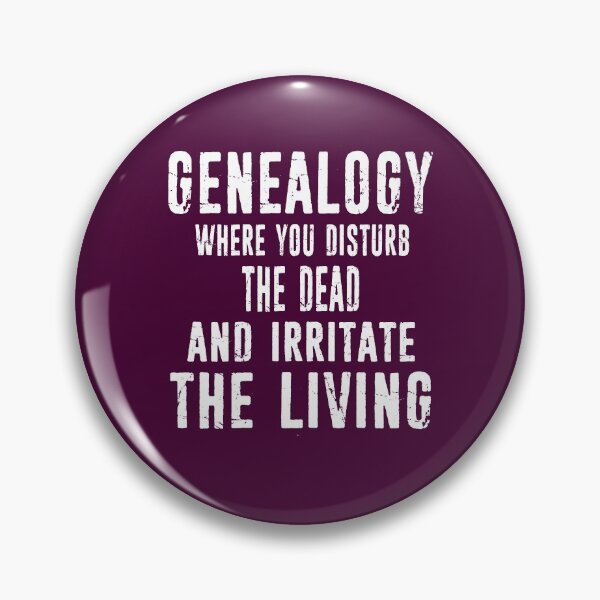 Item preview, Funny Genealogist Genealogy Family History Distressed Typography designed and sold by niftee.
