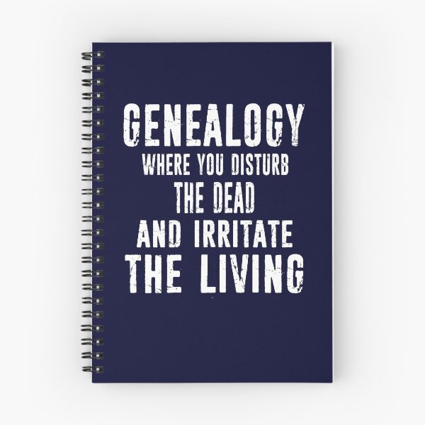 Item preview, Funny Genealogist Genealogy Family History Distressed Typography designed and sold by niftee.