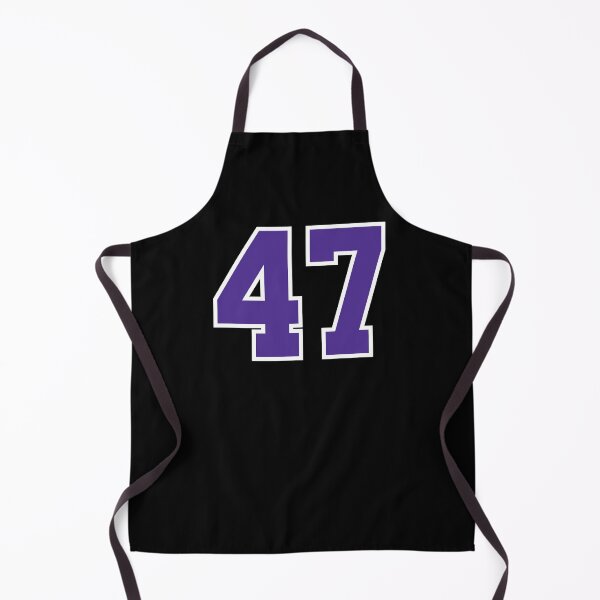 Item preview, Fourty-Seven Purple Jersey Number Sports 47 designed and sold by HelloFromAja.