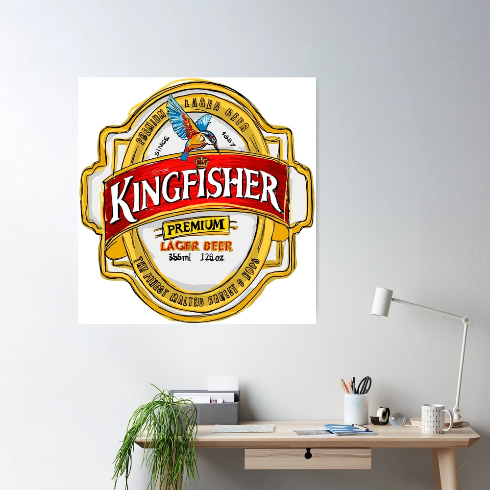 Kingfisher Lager The Real Taste Of India Metal Sign Man Cave Beer Pub  20x30cm - AliExpress