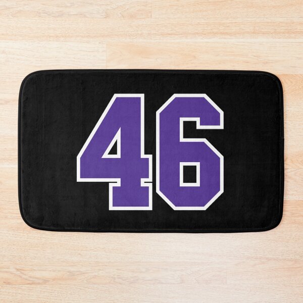 Item preview, Fourty-Six Purple Jersey Number Sports 46 designed and sold by HelloFromAja.