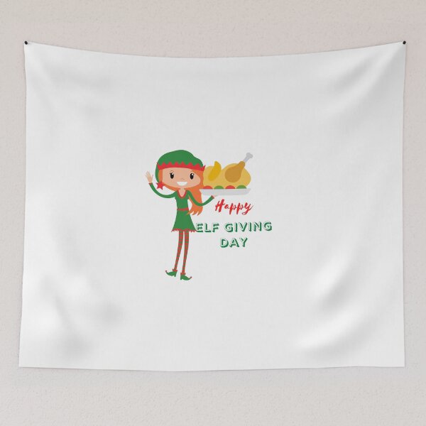 Item preview, Elf thanksgiving designed and sold by MegDeRoyale.