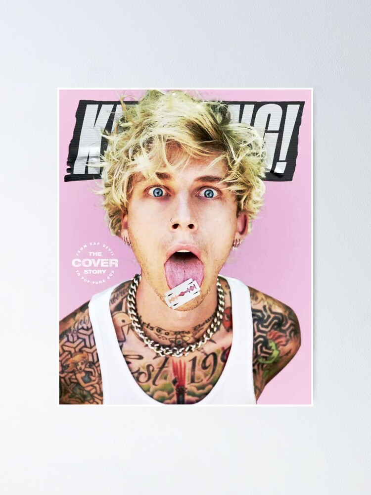 &quot;mgk cover album&quot; Poster by odessabaker313 | Redbubble