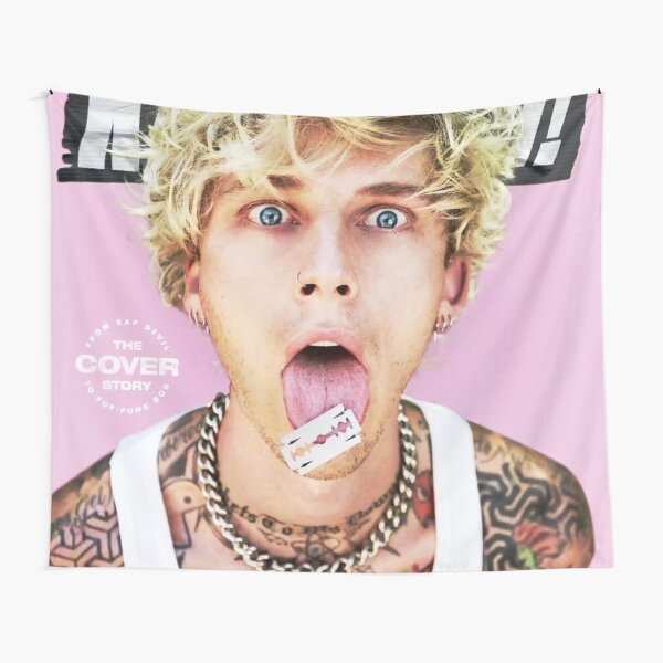 álbum de portada de mgk Tela decorativa