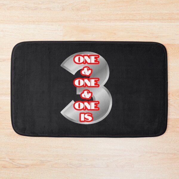 Item preview, One and one and one is three! designed and sold by QuotesDogma.