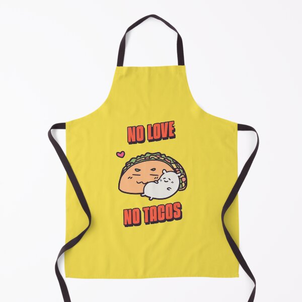 Item preview, No Love No Tacos Kawaii Tacos designed and sold by KawaiiPark.