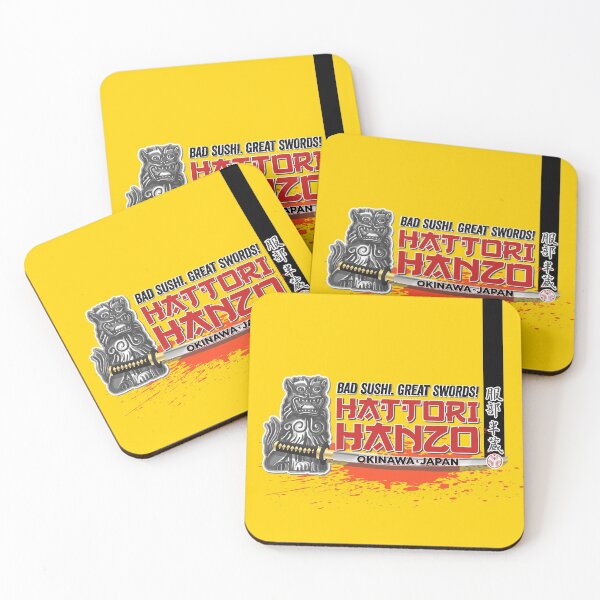 Item preview, Homage to Kill Bill - "Hattori Hanzo" Bad Sushi. Great Swords! designed and sold by Vertigo Creative.