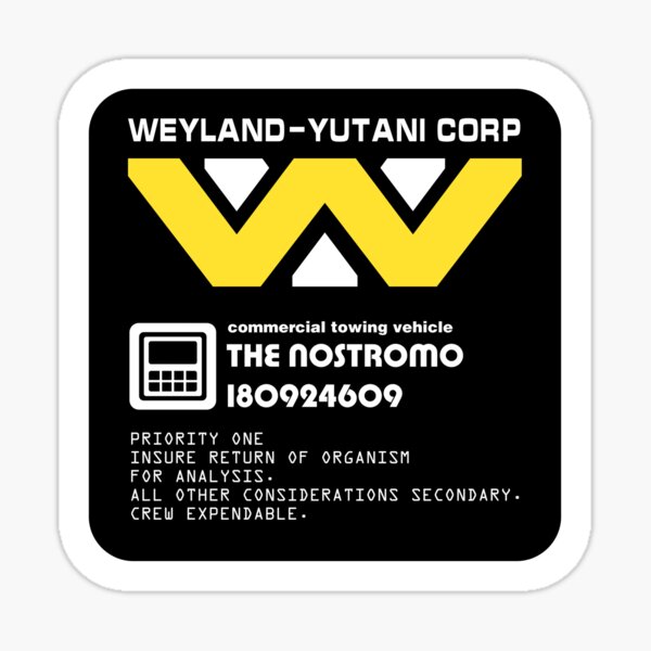 CREW EXPENDABLE Sticker