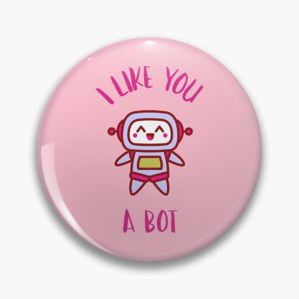 Item preview, I Like you a bot Kawaii robot designed and sold by KawaiiPark.