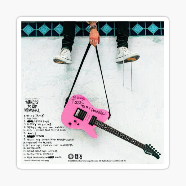 MGK cover album Sticker