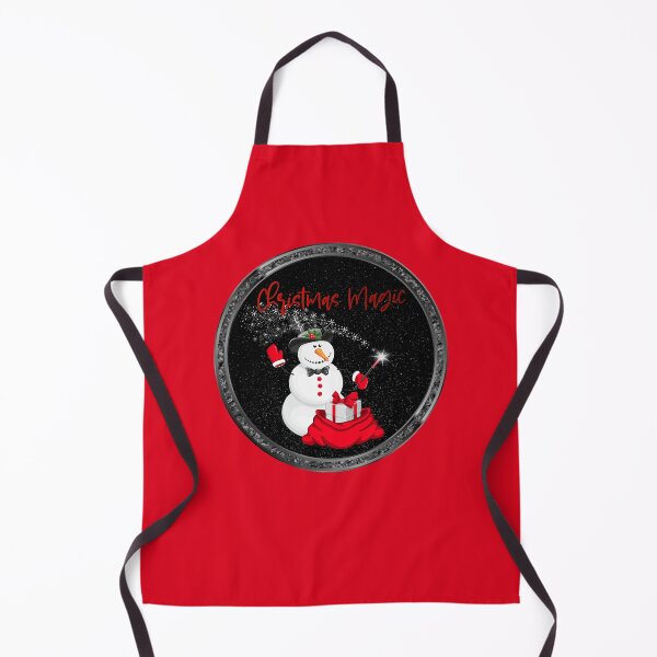Item preview, Christmas Magic! Red Background designed and sold by PawsitiveMum.