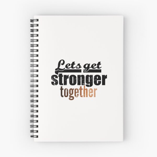 Item preview, Let's get stronger together designed and sold by blurry-mind.