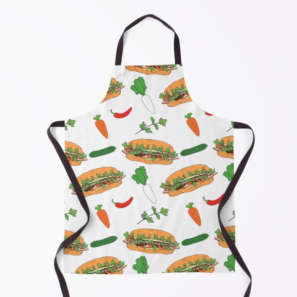 Item preview, Vietnamese Sandwich Banh Mi with Ingredients designed and sold by Lulupainting.