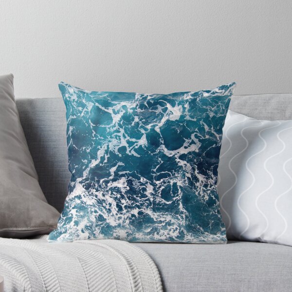 Item preview, Blue Ocean. White cresting ocean waves  designed and sold by Bridgers872.