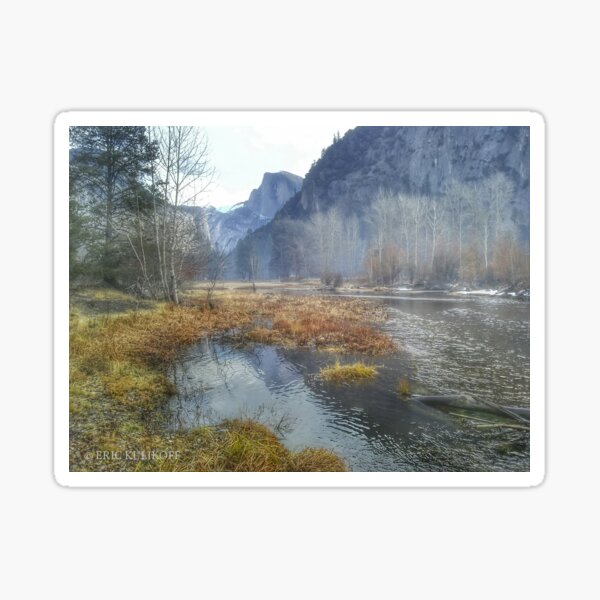 Yosemite National Park, Merced River Sticker