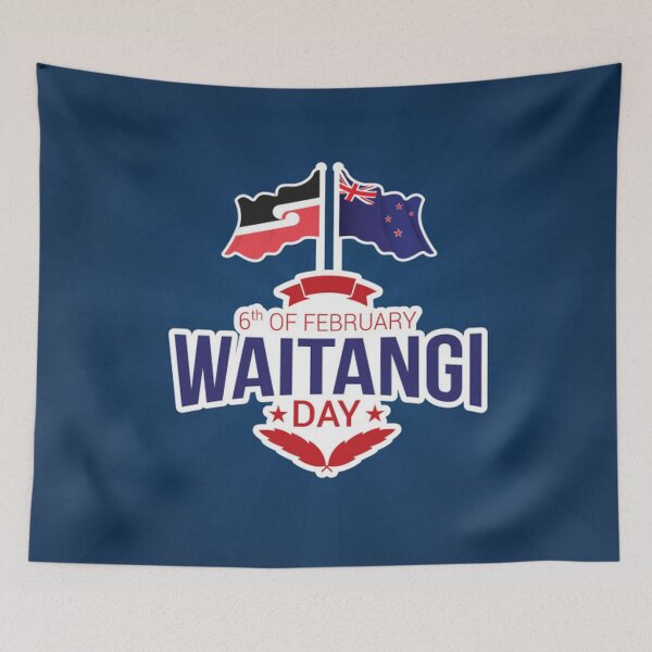 Item preview, Happy Waitangi Day designed and sold by pugmom4.