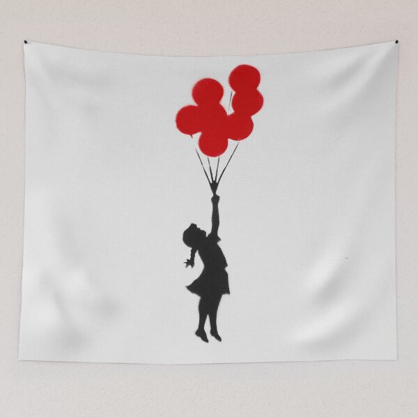 Item preview, Floating Balloon Girl Banksy designed and sold by WE-ARE-BANKSY.