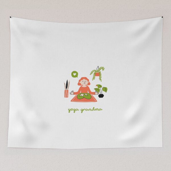 Item preview, Yoga grandma, fit and never old designed and sold by TheVintageGuild.