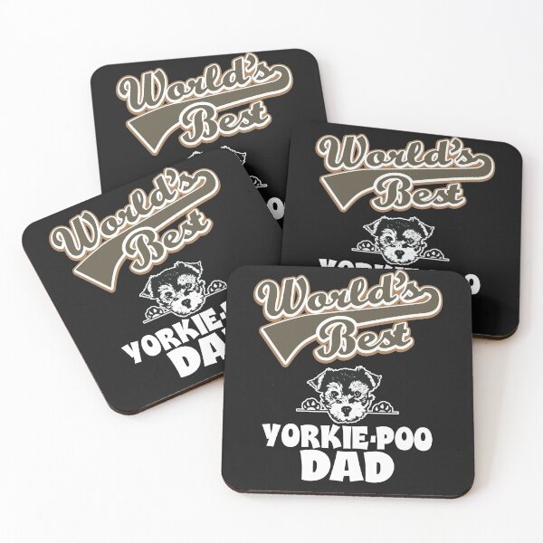 Item preview, Funny Worlds Best Yorkie Poo Yorkshire Dad dog  designed and sold by sunnym79.