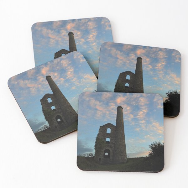 Item preview, United Downs Mine at sunset designed and sold by bitm2007.