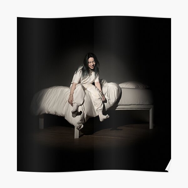 black white Poster