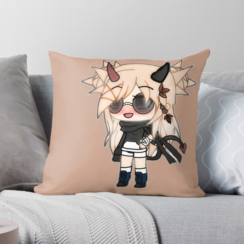 Gacha Life Character Girl Pillow for Sale by Thegames | Redbubble