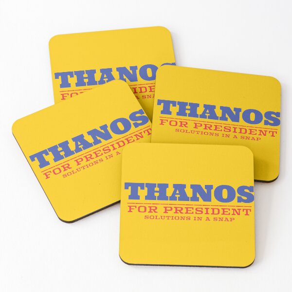 Item preview, THANOS FOR PRESIDENT SOLUTIONS IN A SNAP - FUNNY POLITICAL designed and sold by MISSHEARDLYRICS.