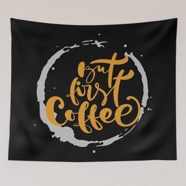 Item preview, But First Coffee designed and sold by shirtdan.