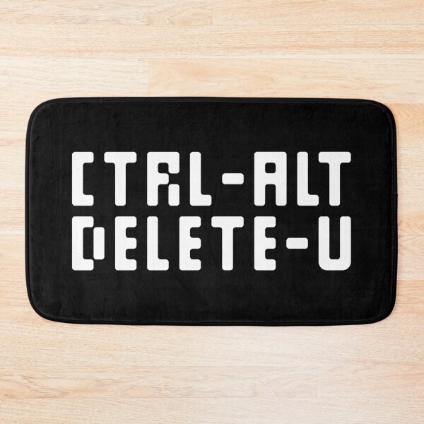 Item preview, CTRL-ALT-DELETE-U (Rounded) designed and sold by Sorrrry.