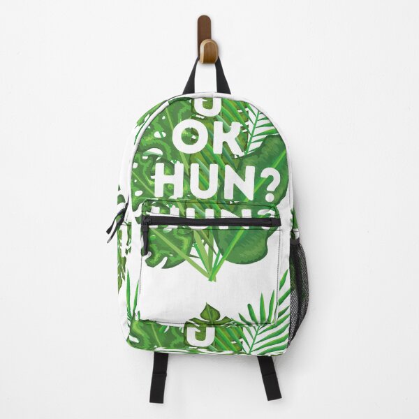 Item preview, U ok Hun? Palm leaves quote designed and sold by Pandoras-Boxx.