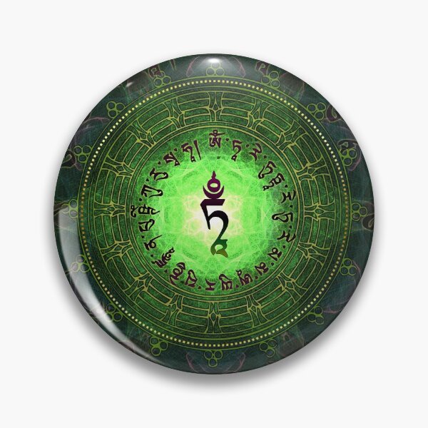 Item preview, Green Tara Mantra- Protection from dangers and suffering. designed and sold by art-by-angels.