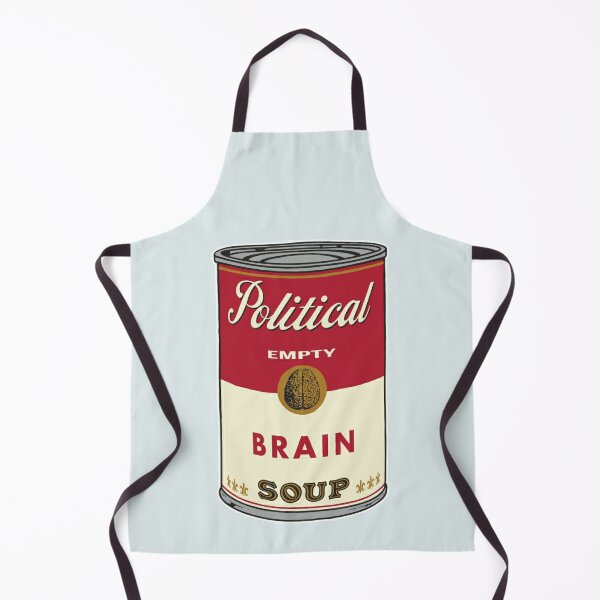andy warhol campbell's  Kitchen Apron
