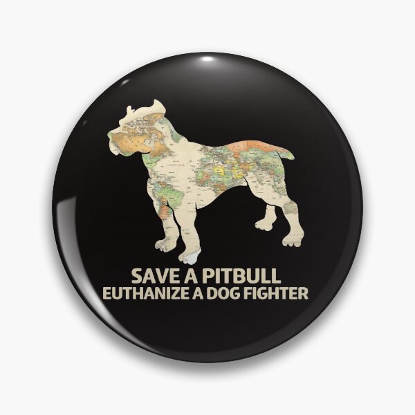 Item preview, Save a pitbull euthanize a dog foghter designed and sold by MrDogn.