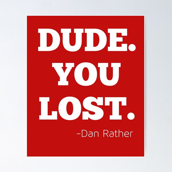 Item preview, Dude. You Lost. Ant-Trump 2020 Election Result designed and sold by MPowerTeez.