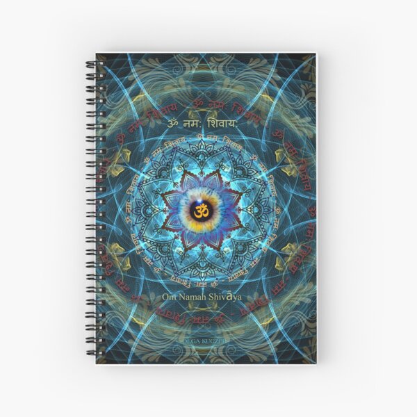 "Om Namah Shivaya" Mantra- The True Identity- Your self. Spiral Notebook
