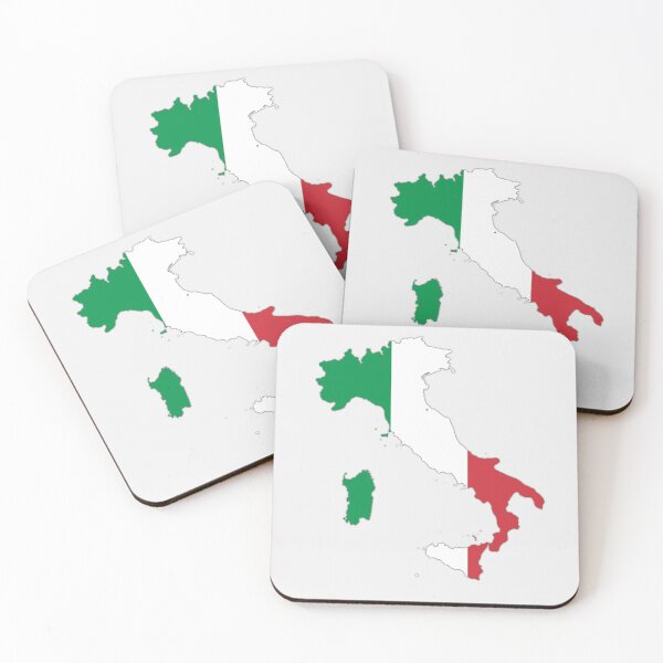 Item preview, Italy map with national flag, Italian Flag inside Map of Italy designed and sold by mashmosh.