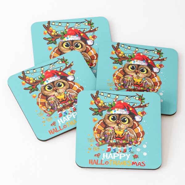 Item preview, Owl Thankgiving Halloween Christmas Happy Hallo designed and sold by giangtran.